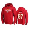 mens chiefs travis kelce red 2019 nfl playoffs bound chip shot pullover hoodie