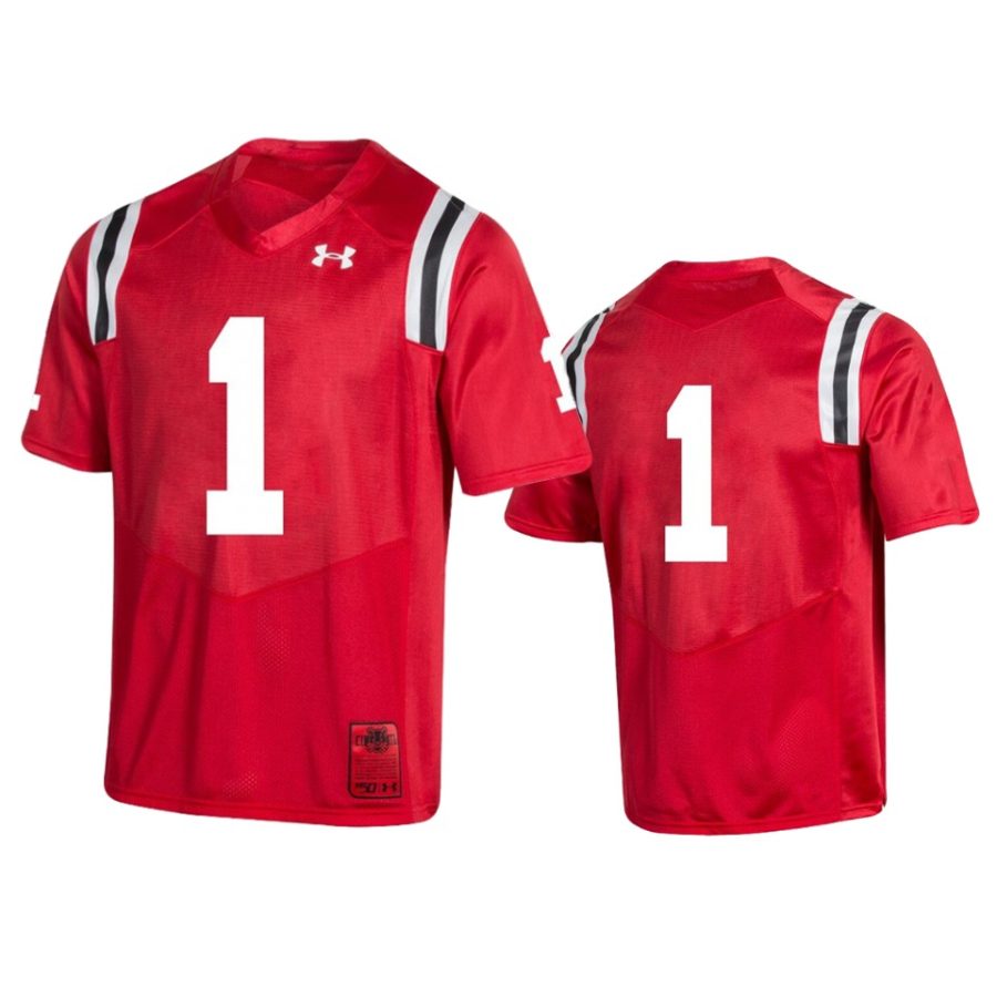 mens cincinnati bearcats 1 special game red 150th anniversary jersey