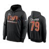 mens cincinnati bengals jackson carman black super bowl lvi no limits hoodie