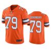 mens color rush limited lloyd cushenberry broncos orange jersey