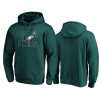 mens eagles midnight green 2019 nfl playoffs hometown checkdown pullover hoodie