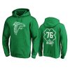 mens falcons kaleb mcgary green st. patricks day white logo hoodie