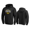 mens iowa hawkeyes 2019 holiday bowl champions black corner fanatics branded hoodie