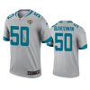 mens jaguars shaquille quarterman silver inverted legend jersey