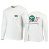 mens jets white whale helmet long sleeve t shirt