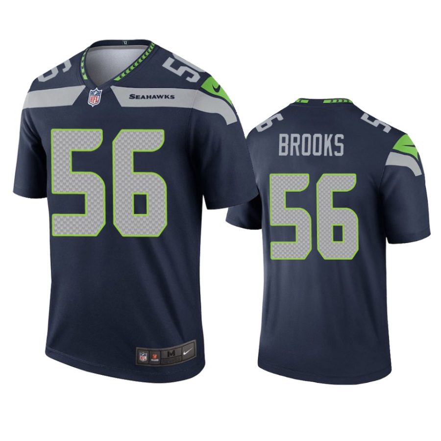 mens jordyn brooks seahawks navy legend jersey