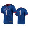 mens kansas jayhawks 1 adidas royal premier jersey