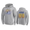 mens los angeles rams custom gray super bowl lvi champions personalized retro hoodie