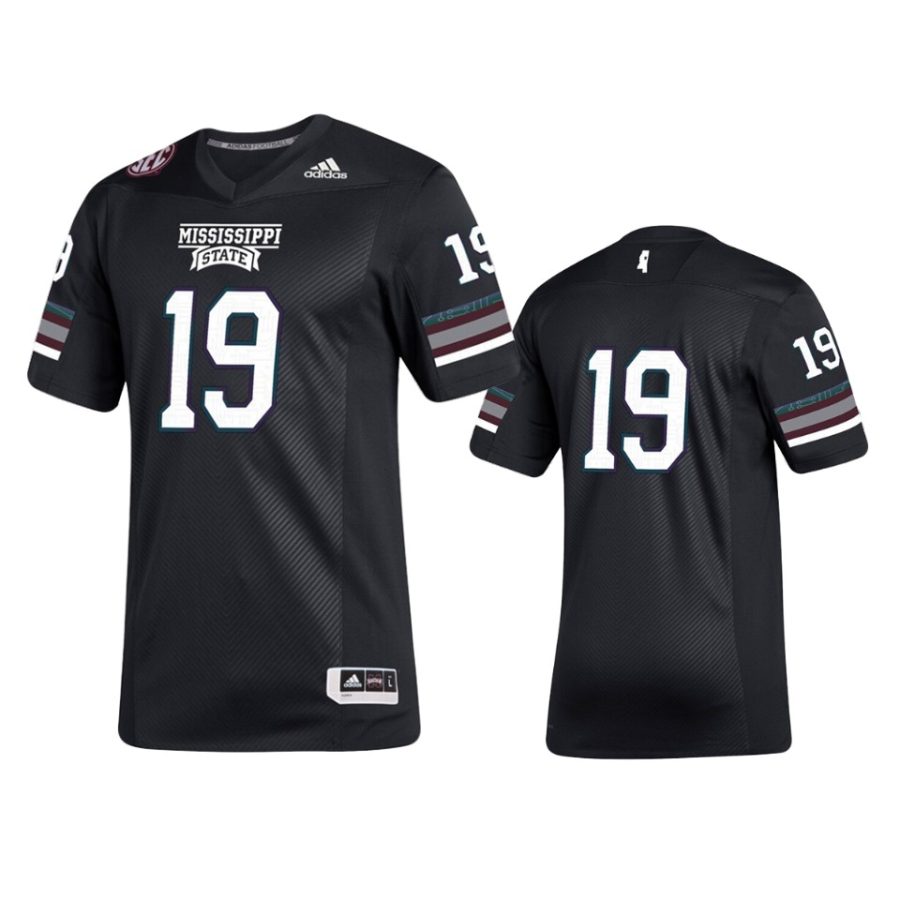 mens mississippi state bulldogs 19 black 2019 special game jersey