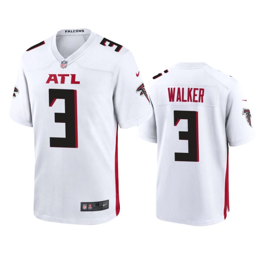 mens mykal walker falcons white game jersey