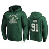 mens packers preston smith green 2019 nfc north division champions cover two pullover hoodie