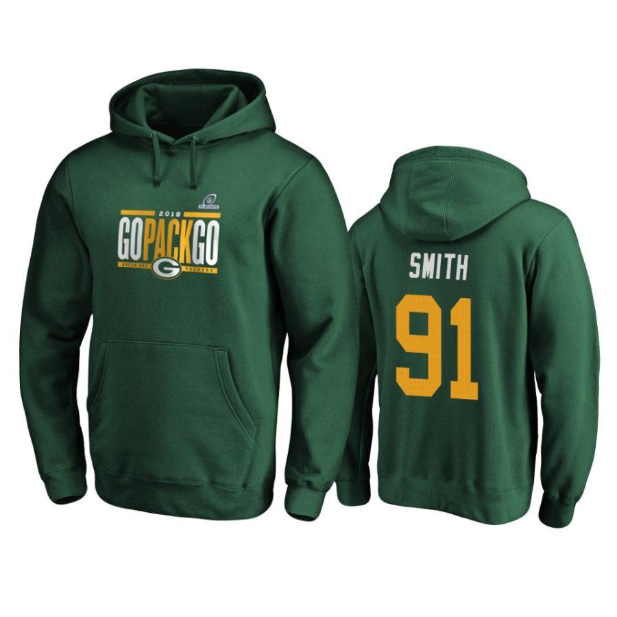 mens packers preston smith green 2019 nfl playoffs hometown checkdown pullover hoodie