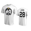 mens raiders josh jacobs white 60th anniversary t shirt