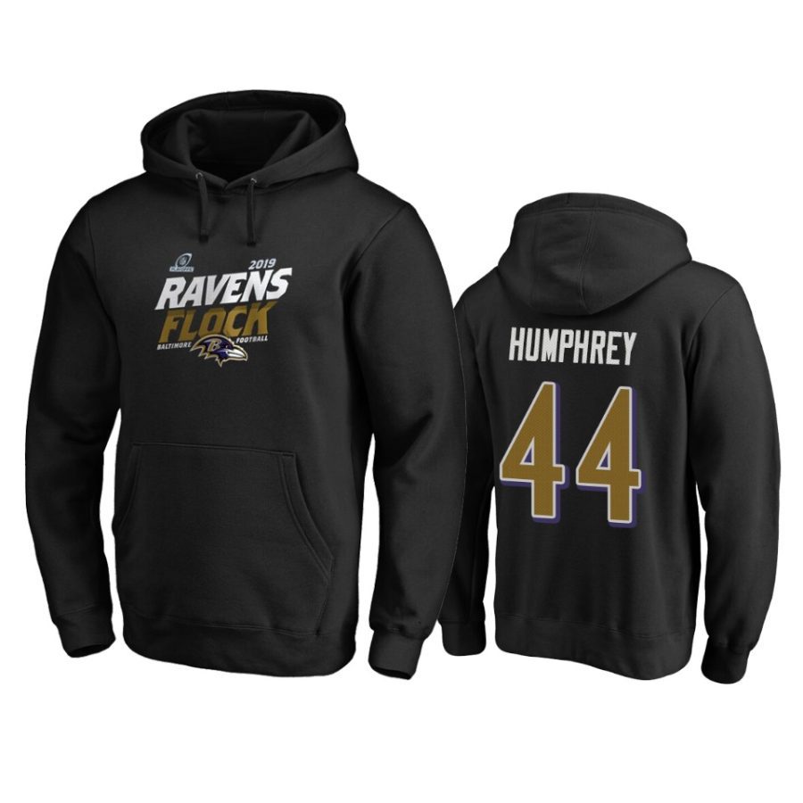 mens ravens marlon humphrey black 2019 nfl playoffs bound hometown checkdown pullover hoodie