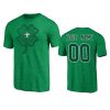 mens saints custom heathered kelly green st. patricks day paddys pride t shirt