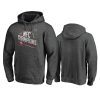 mens san francisco 49ers heather charcoal 2019 nfc champions trophy collection locker room pullover hoodie