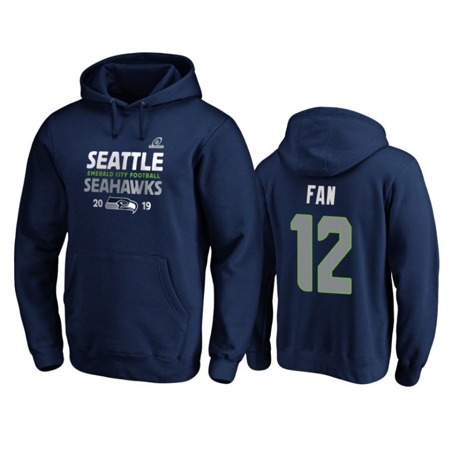 mens seahawks 12th fan college navy 2019 nfl playoffs hometown checkdown pullover hoodie