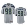 mens seahawks alton robinson gray game jersey