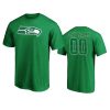 mens seahawks custom green st. patricks day emerald plaid t shirt