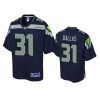 mens seahawks deejay dallas navy pro line jersey