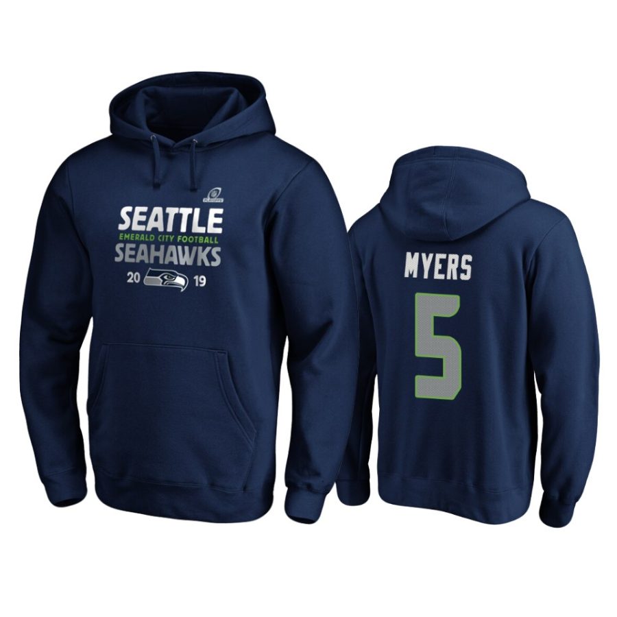 mens seahawks jason myers college navy 2019 nfl playoffs hometown checkdown pullover hoodie