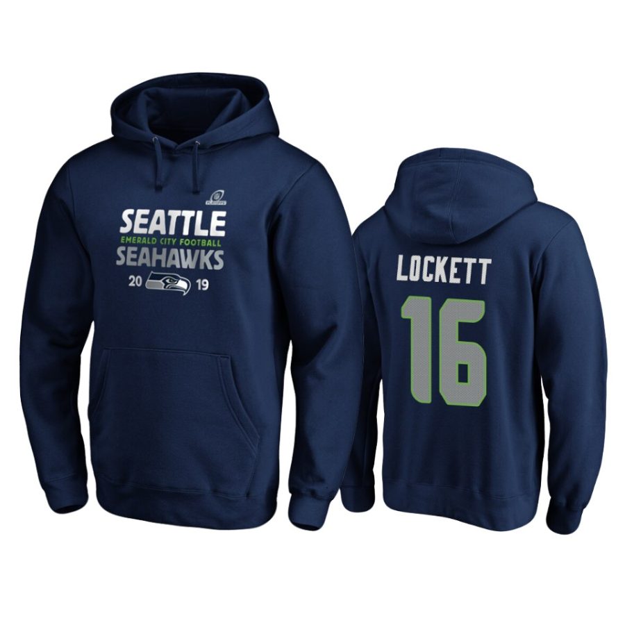 mens seahawks tyler lockett college navy 2019 nfl playoffs hometown checkdown pullover hoodie