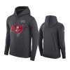 mens tampa bay buccaneers anthracite crucial catch performance hoodie