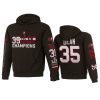 mens tampa bay buccaneers jamel dean charcoal super bowl lv champions name number hoodie