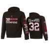 mens tampa bay buccaneers mike edwards charcoal super bowl lv champions name number hoodie