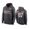 mens tampa bay buccaneers rob gronkowski anthracite super bowl lv champions trophy hoodie