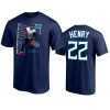 mens titans derrick henry navy 2020 nfl offensive player of the year t shirt