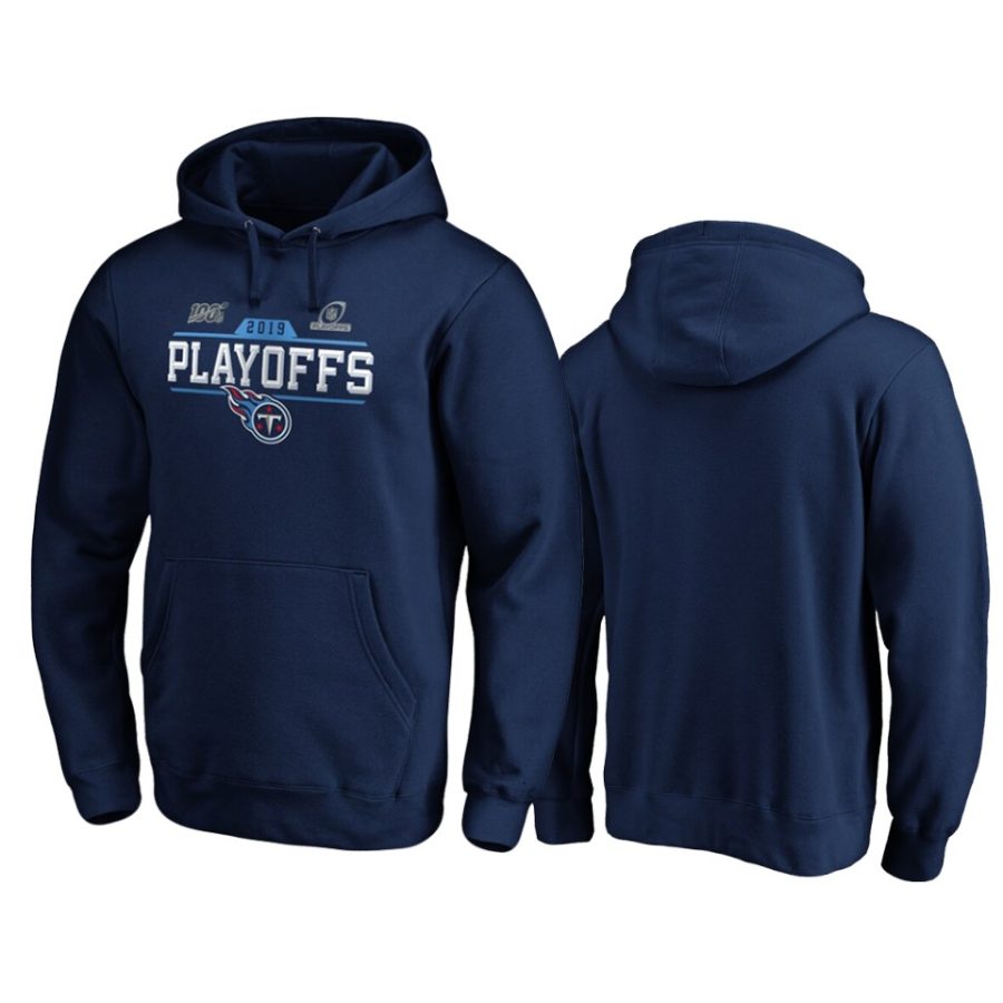 mens titans navy 2019 nfl playoffs chip shot pullover hoodie