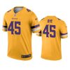 mens vikings troy dye gold inverted legend jersey