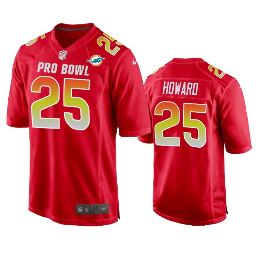 miami dolphins 25 xavien howard 2019 pro bowl jersey