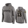 michael thomas saints gray circuit wordmark hoodie