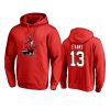 mike evans buccaneers red 2020 new logo pullover hoodie