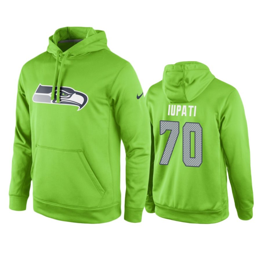 mike iupati seahawks green circuit logo hoodie