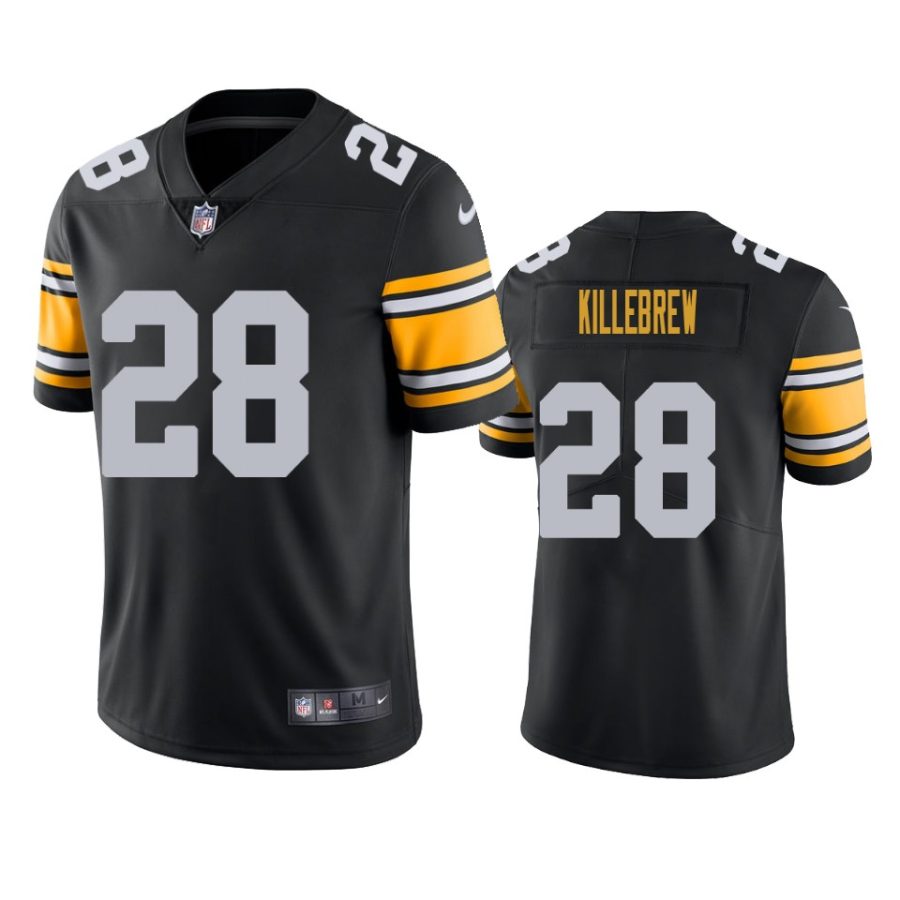 miles killebrew steelers black vapor jersey 0a