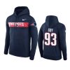 navy lawrence guy sideline team hoodie