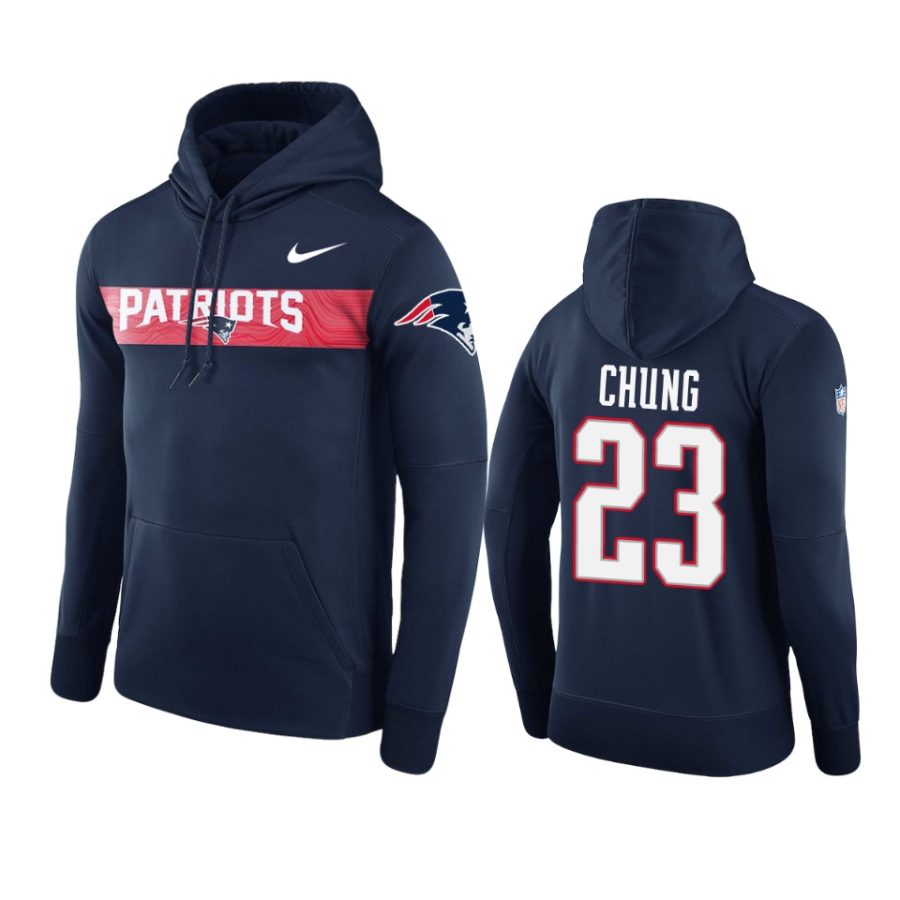 navy patrick chung sideline team hoodie