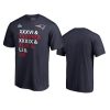 navy youth 6 time super bowl champions hometown roman numerals t shirt