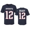 navy youth tom brady t shirt