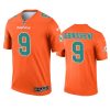 noah igbinoghene dolphins 2021 inverted legend orange jersey