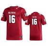 north carolina state wolfpack russell wilson adidas red replica jersey