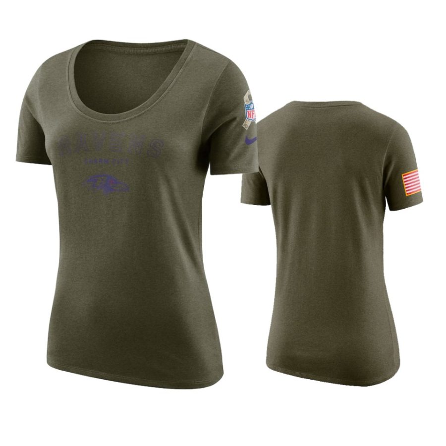 olive women salute to service legend t shirt