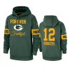 packers aaron rodgers green team logo forever faithful hoodie