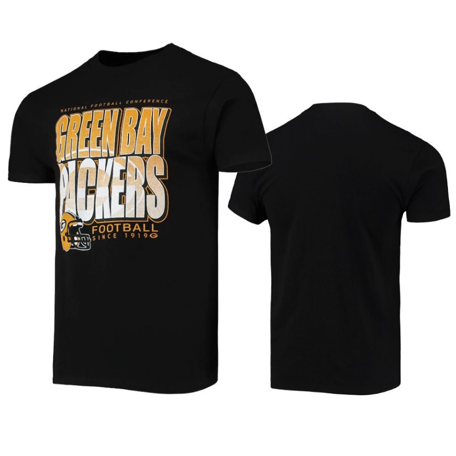 packers black shadow t shirt