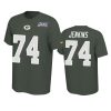 packers elgton jenkins green player pride 100th season tee