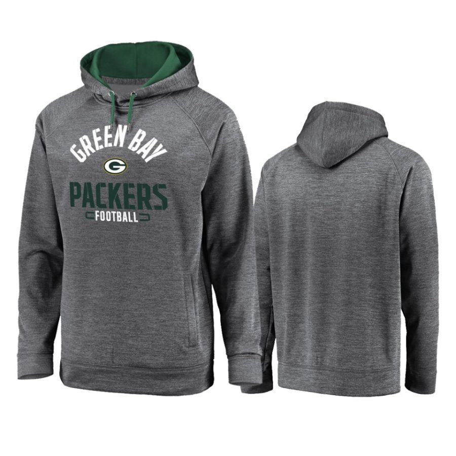 packers gray battle charged raglan hoodie