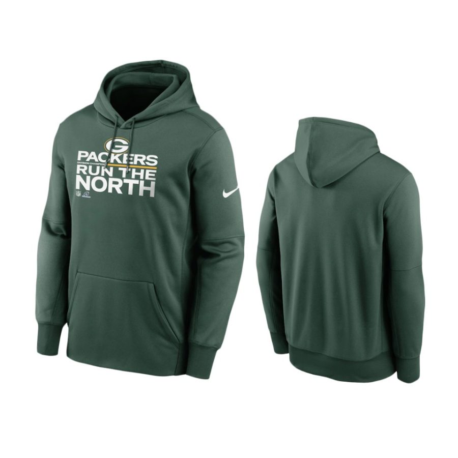 packers green 2021 nfc north division champions trophy hoodie